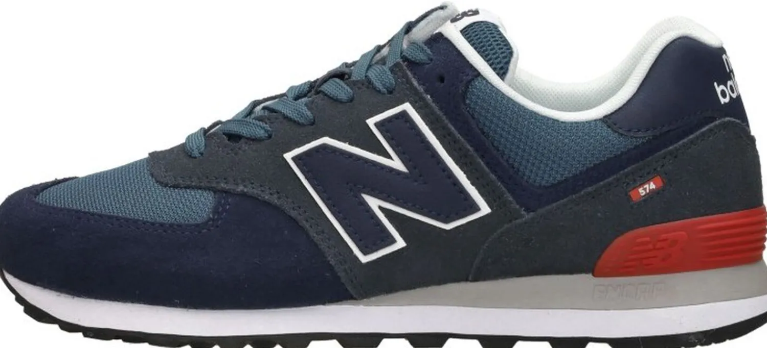 New Balance 574 Blauw New
