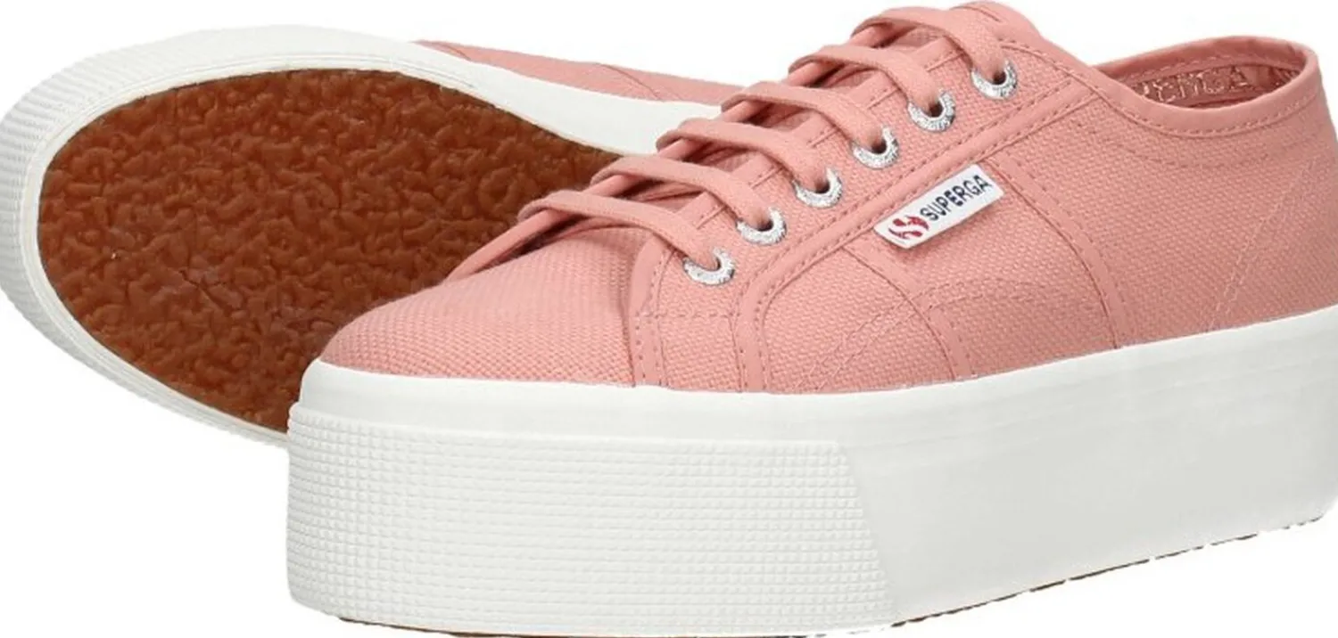 Superga 2790 Cotw Linea Koraal rood Hot