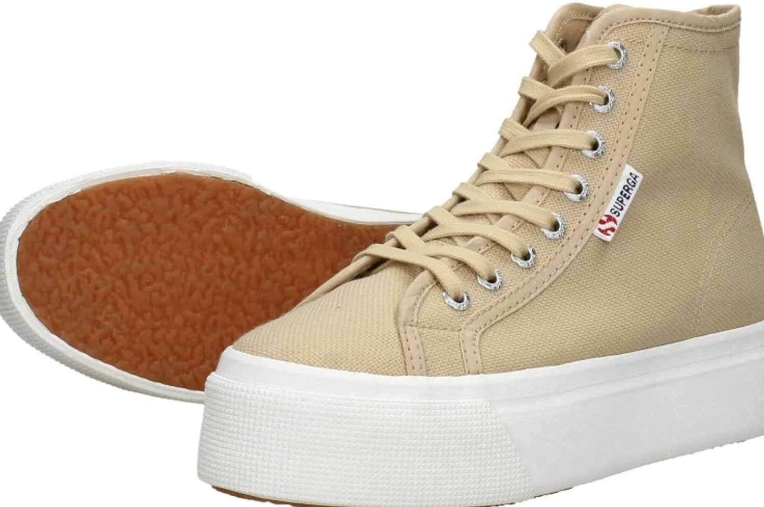 Superga 2708 Hi-Top Beige Fashion