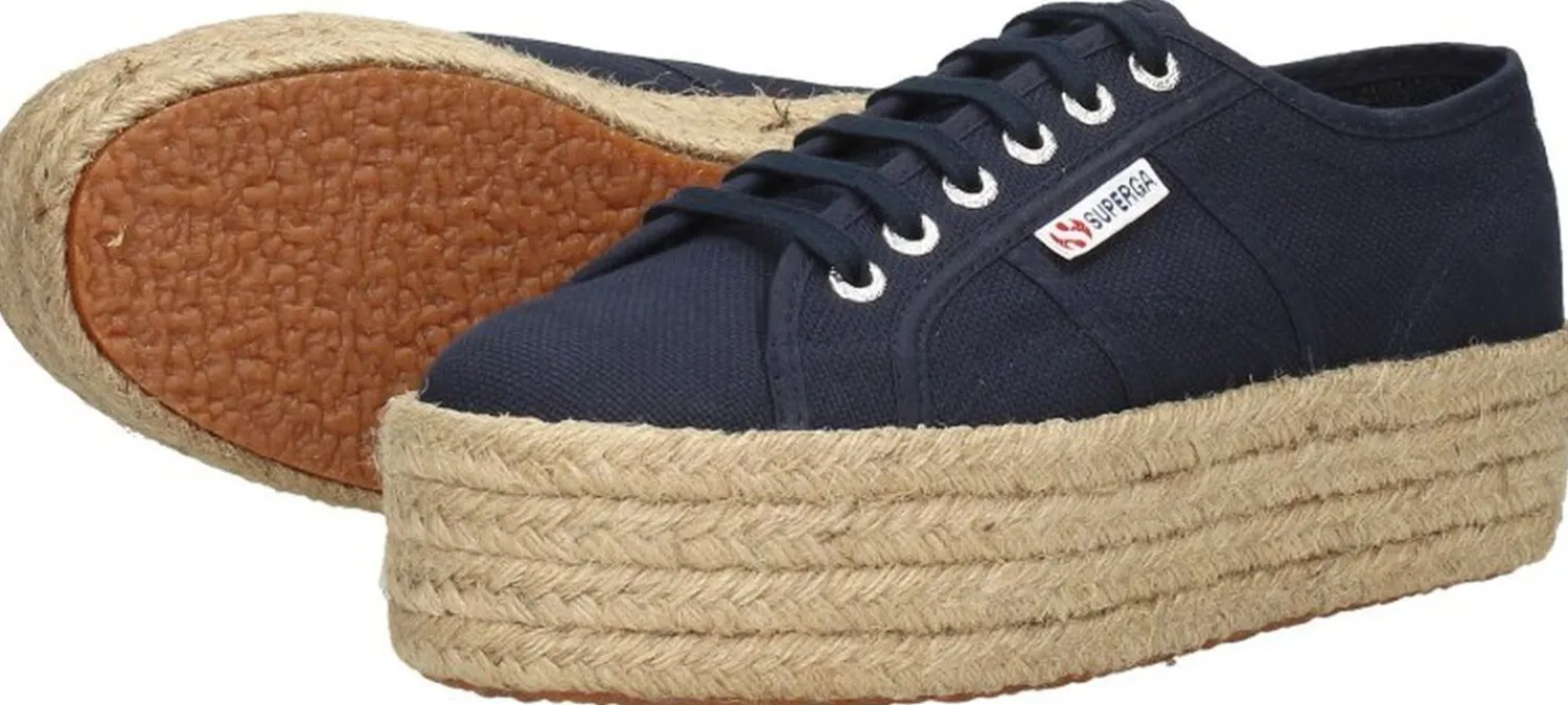 Superga 2790 Rope Blauw Discount