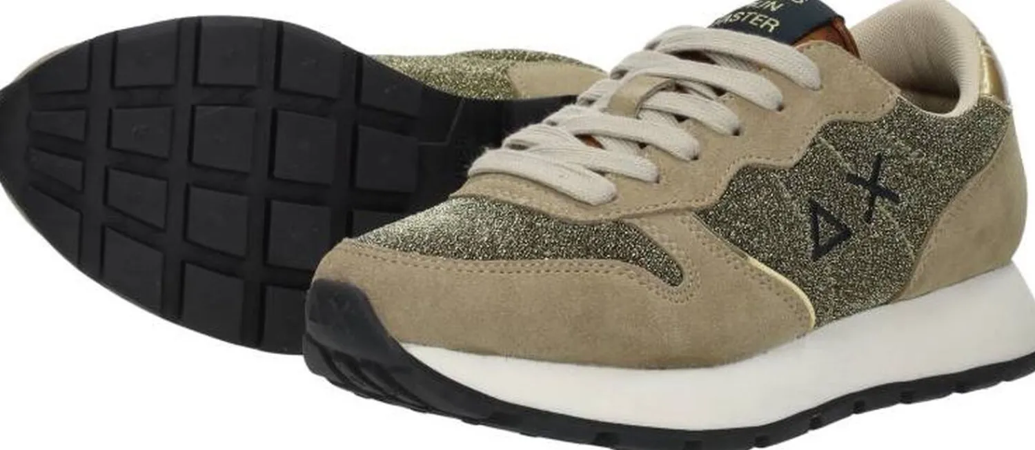 Sun68 Ally Glitter Mesh Beige Outlet