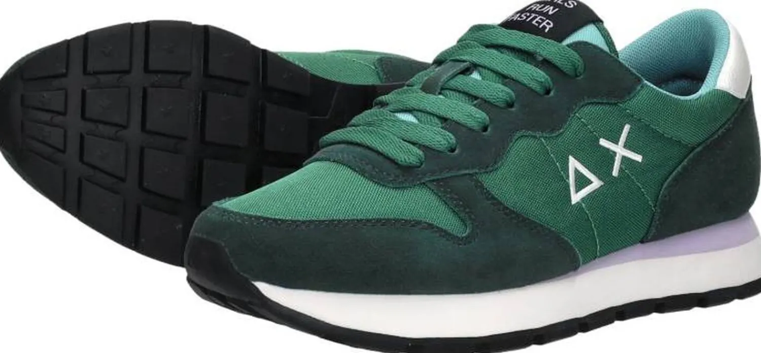Sun68 Ally Solid Groen New