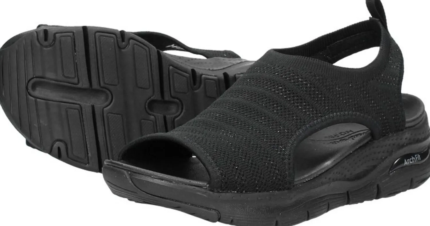Skechers Arch Fit - Darling Days Zwart New