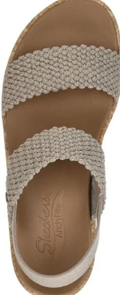 Skechers Arch Fit Beverlee - Springy Feels Middelbruin Outlet