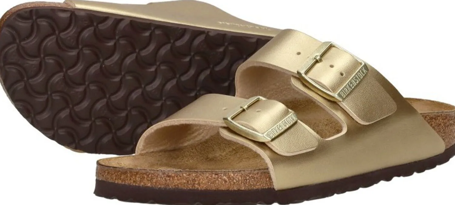 Birkenstock Arizona Goudkleur Hot