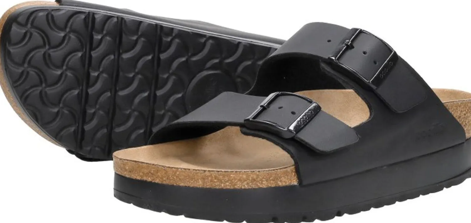 Papillio By Birkenstock Arizona PAP Flex Platform Zwart New