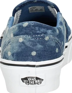 Vans Asher Platform Licht blauw Discount