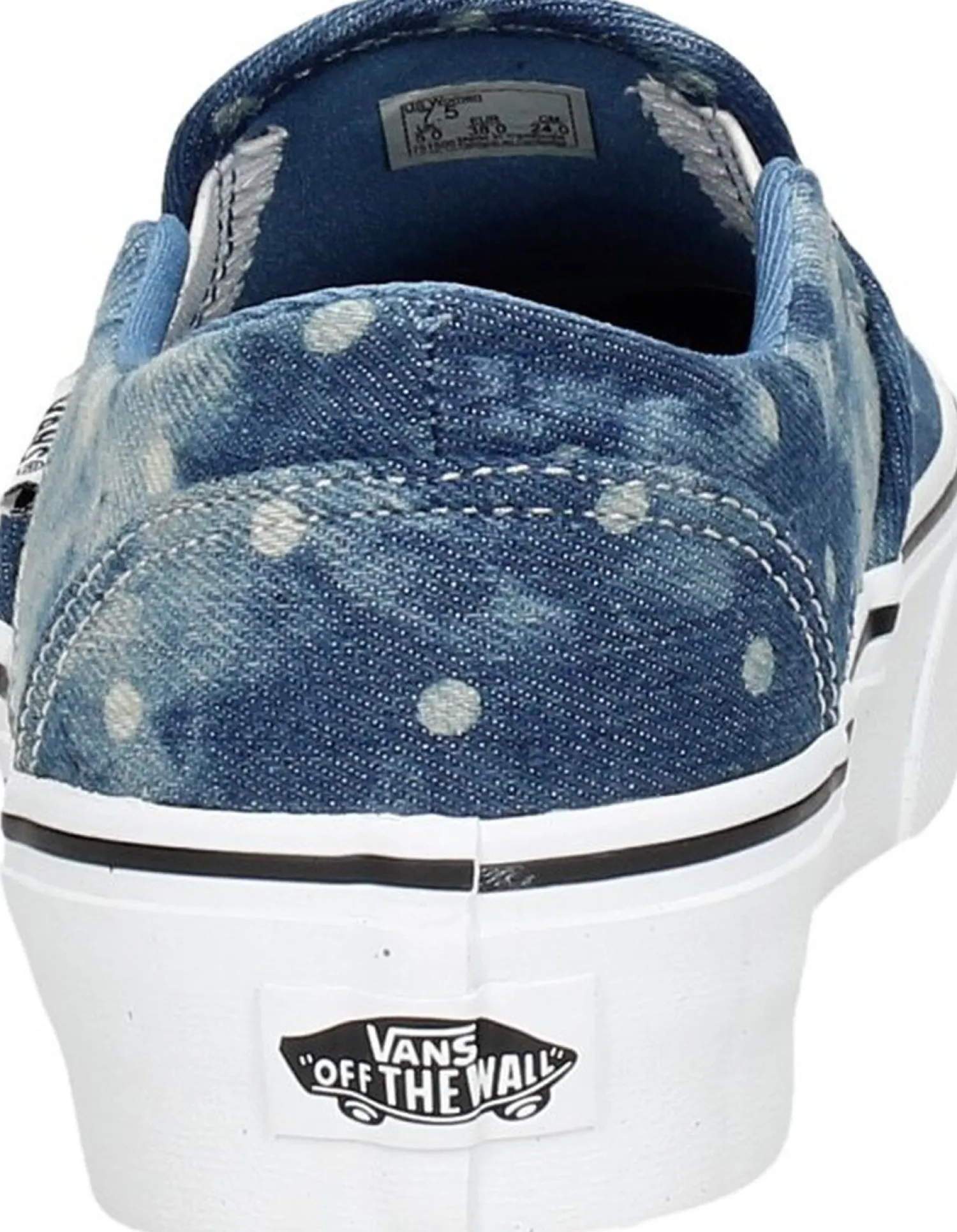 Vans Asher Platform Licht blauw Discount