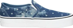 Vans Asher Platform Licht blauw Discount