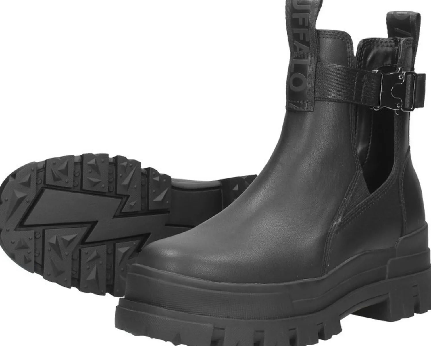 Buffalo Aspha COA Vegan Zwart Hot