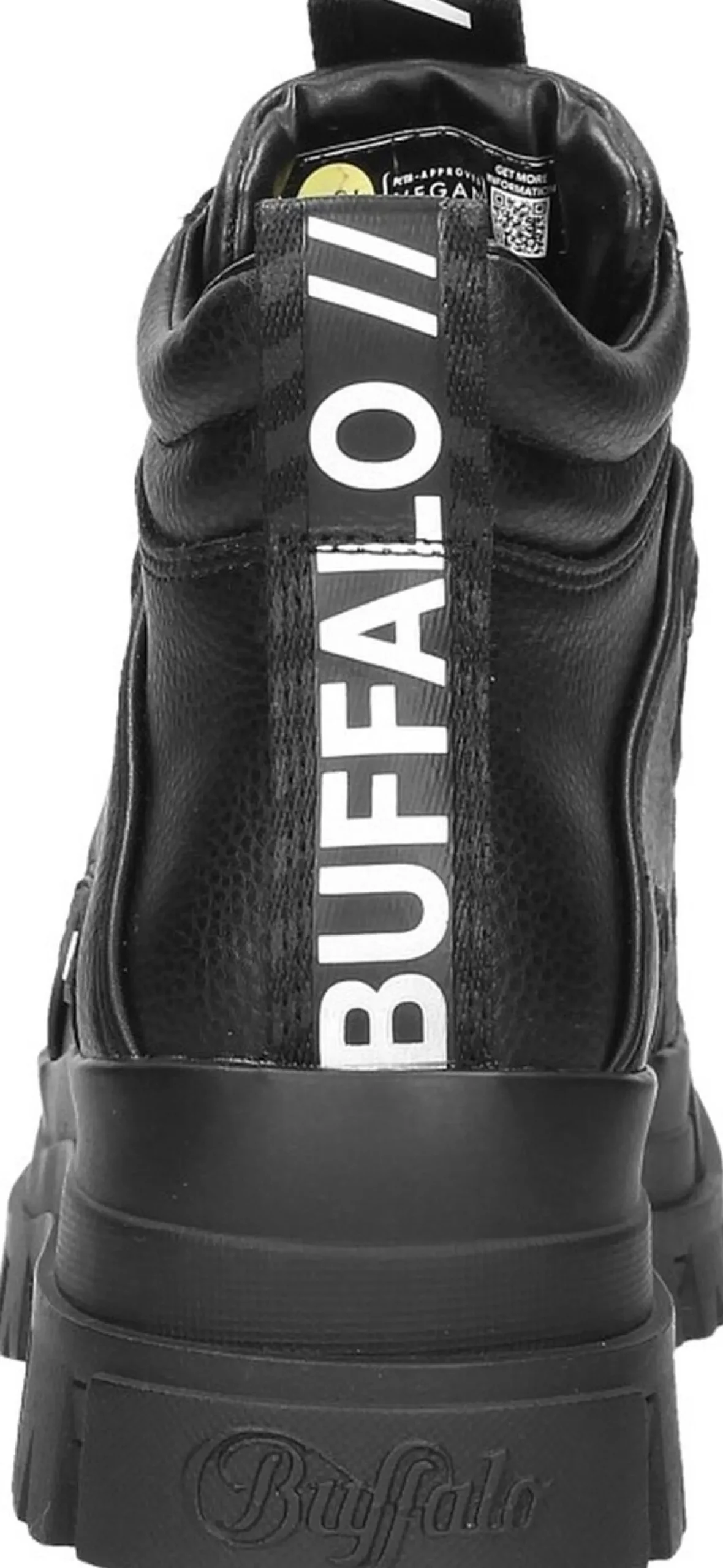 Buffalo Aspha NC MID Vegan Zwart New