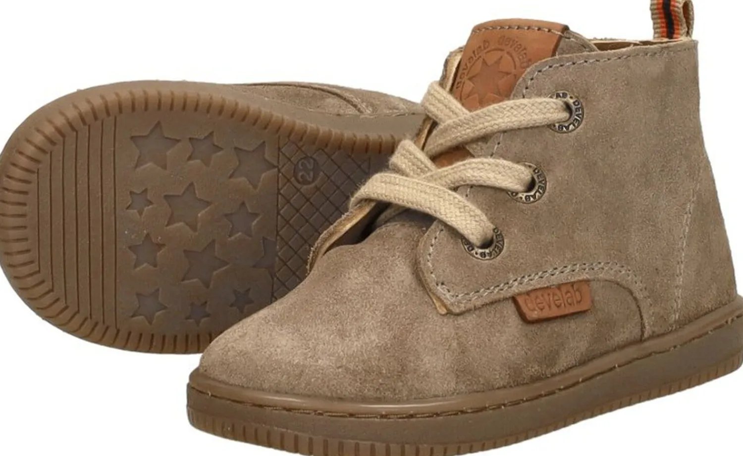 Develab Baby schoentjes Taupe Fashion