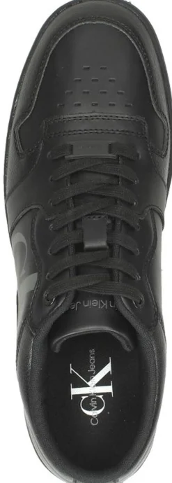Calvin Klein Basket Cupsole Bold Mono LTH Zwart Sale