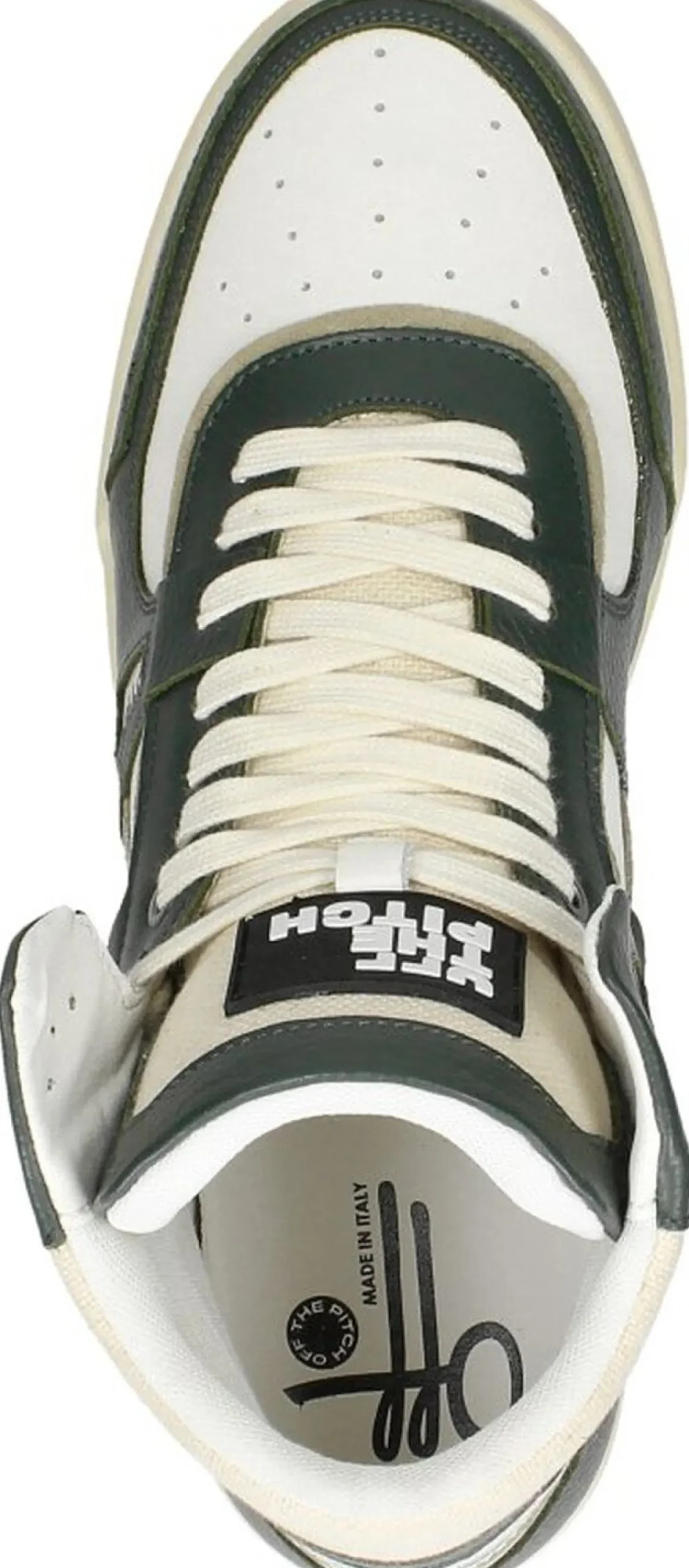 Off The Pitch Basketta Hi Groen Outlet