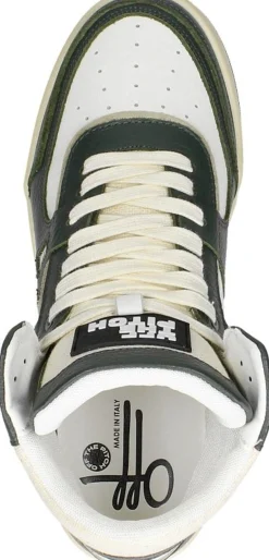 Off The Pitch Basketta Hi Groen Outlet
