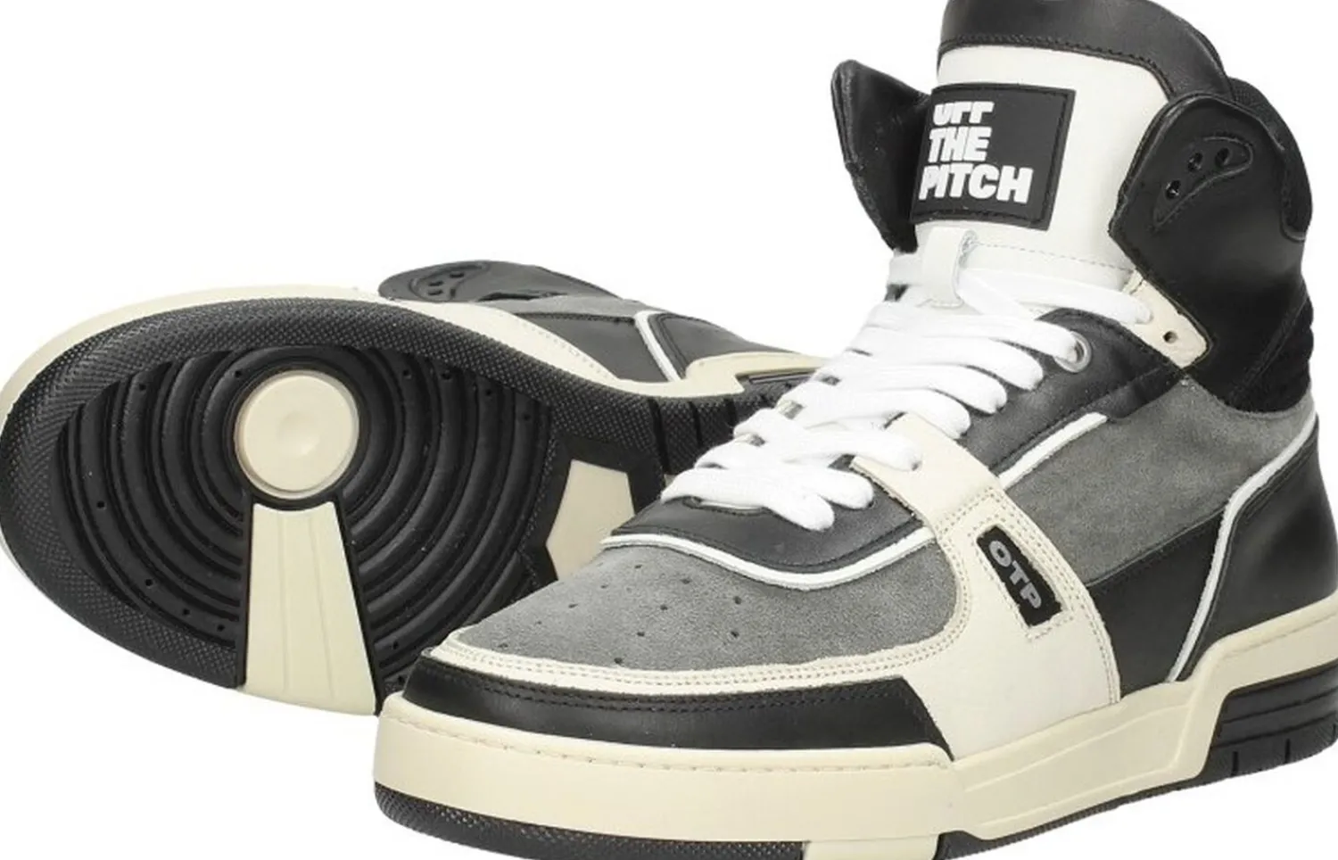 Off The Pitch Basketta Hi Zwart Online