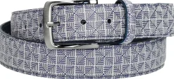Rehab Belt Dizzy Checker Licht blauw Hot