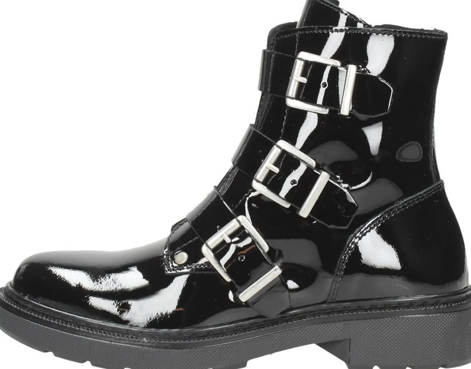 Sub55 Biker boots Zwart lak Outlet