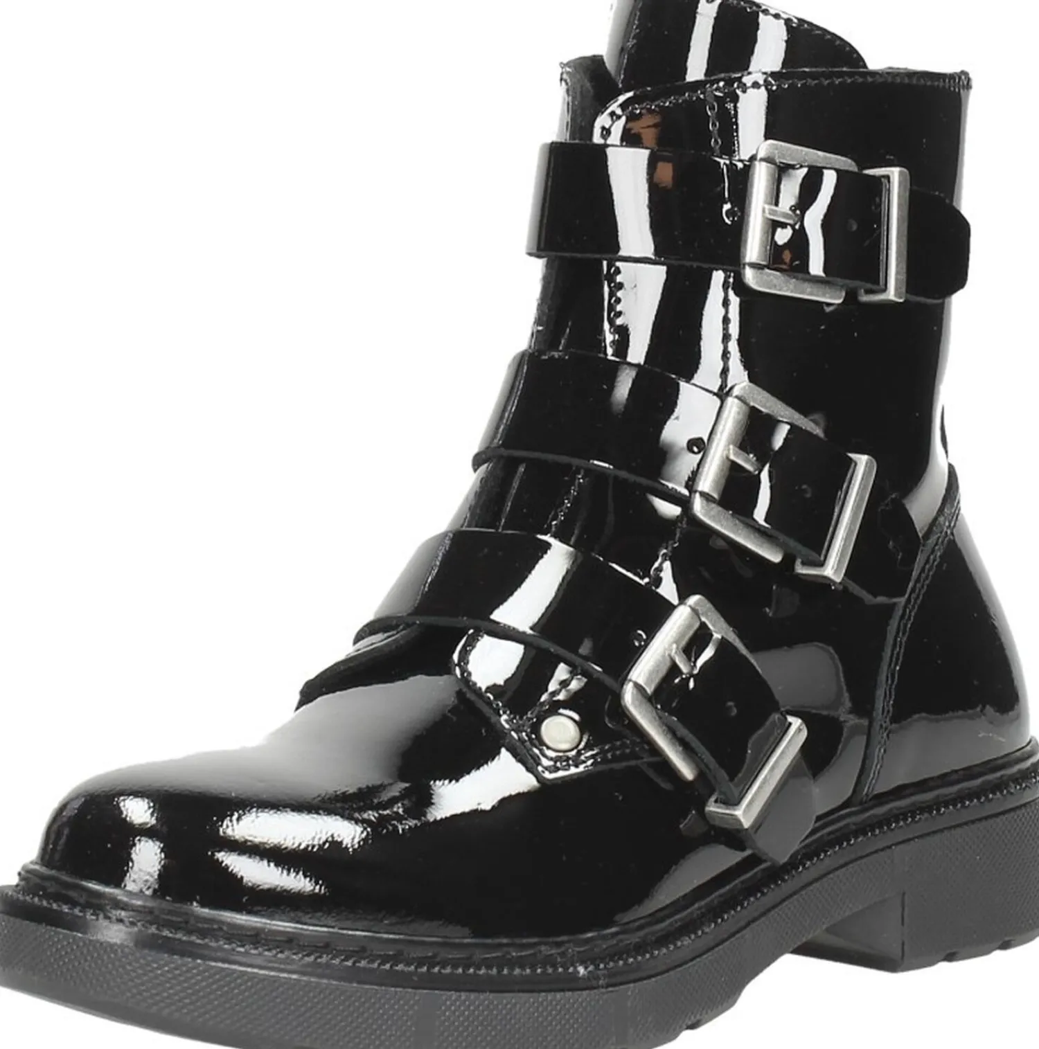 Sub55 Biker boots Zwart lak Outlet