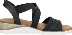 Bobs From Skechers BOBS Arch Fit Beach Kiss Zwart Clearance