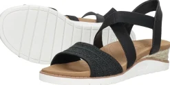 Bobs From Skechers BOBS Arch Fit Beach Kiss Zwart Clearance