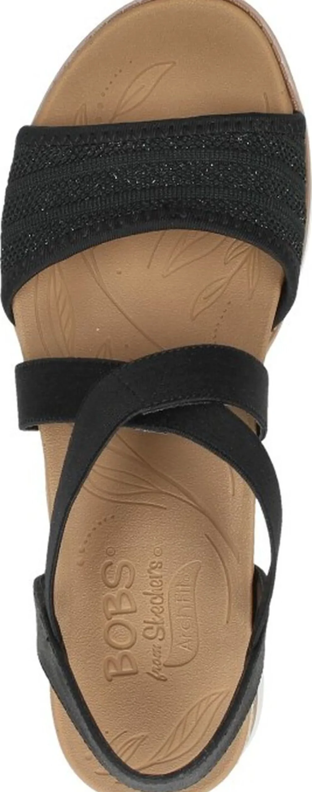 Bobs From Skechers BOBS Arch Fit Beach Kiss Zwart Clearance