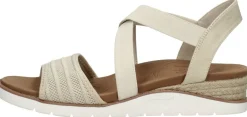 Bobs From Skechers BOBS Arch Fit Beach Kiss Beige Fashion