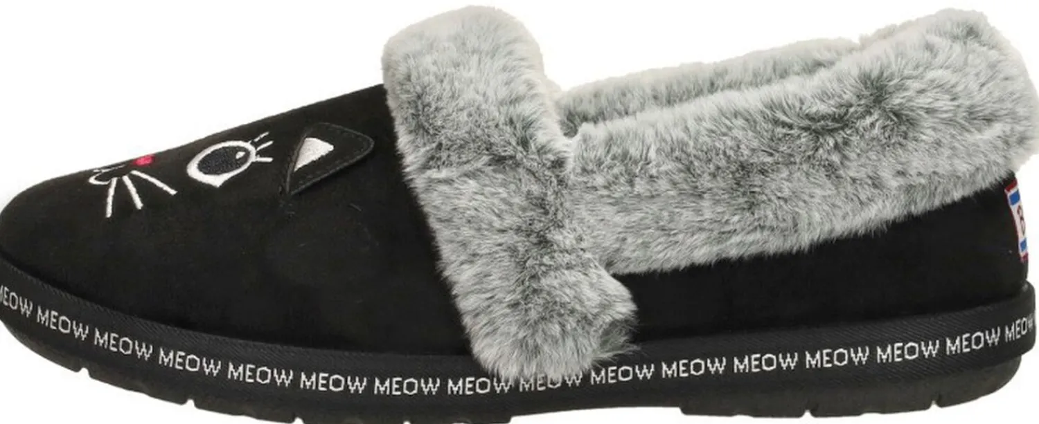 Skechers Bobs Too Cozy - Meow Pajamas Zwart Sale