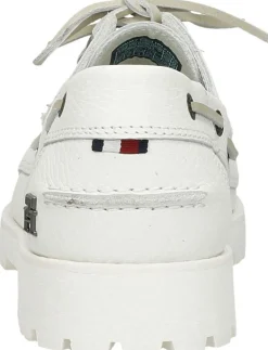 Tommy Hilfiger Bootschoen Wit Clearance