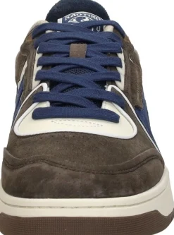 Kaotiko Boston Piping Suede Donkerbruin Outlet