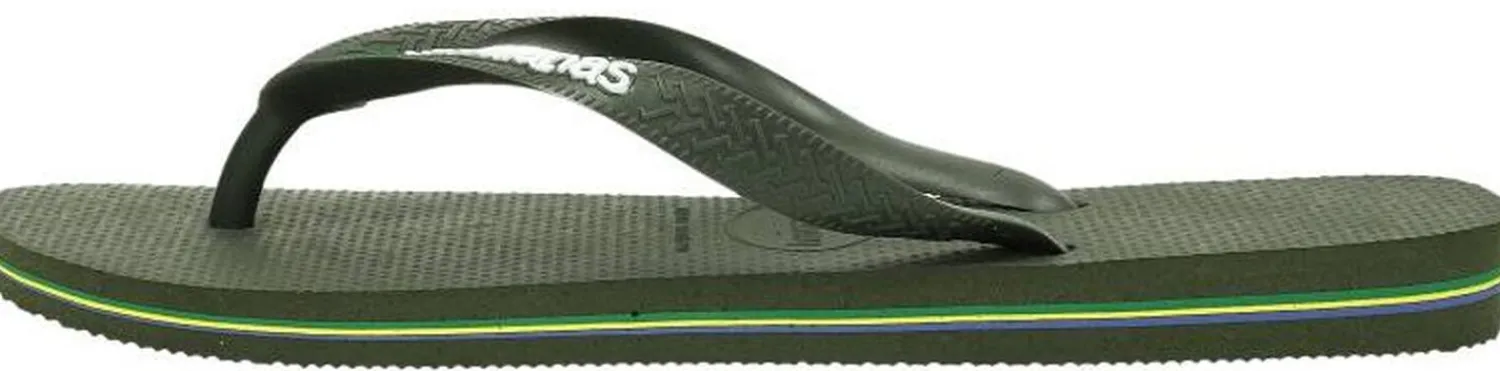 Havaianas Brasil Logo Groen Best