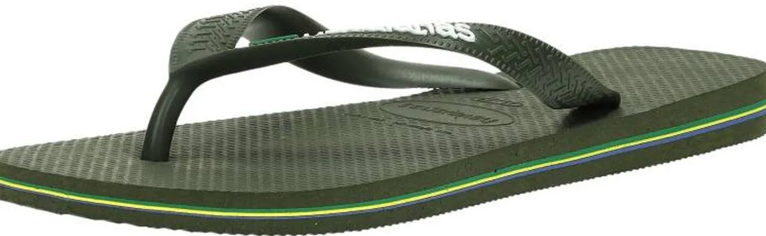 Havaianas Brasil Logo Groen Best