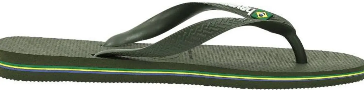 Havaianas Brasil Logo Groen Best