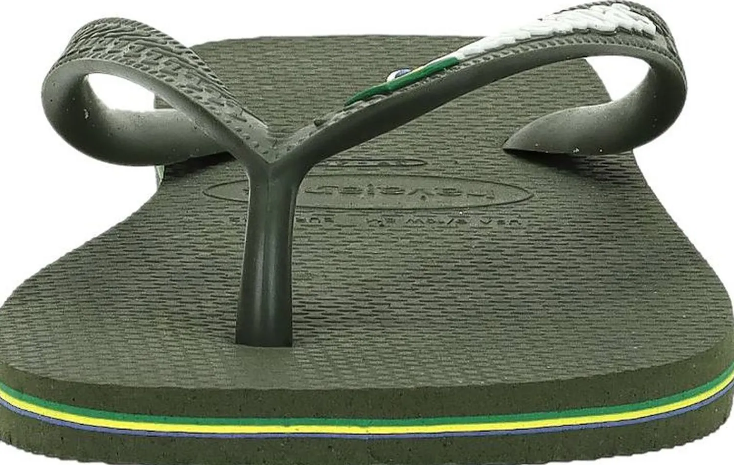Havaianas Brasil Logo Groen Best