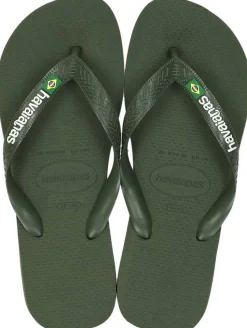 Havaianas Brasil Logo Groen Best