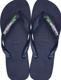 Havaianas Brasil Logo Blauw Online