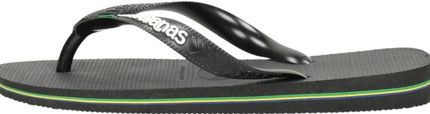 Havaianas Brasil Logo Zwart Fashion