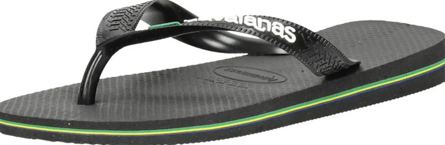 Havaianas Brasil Logo Zwart Fashion