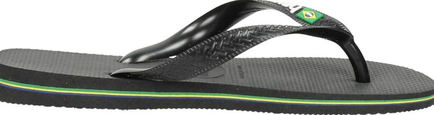 Havaianas Brasil Logo Zwart Fashion