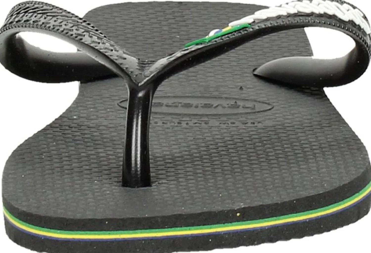 Havaianas Brasil Logo Zwart Fashion