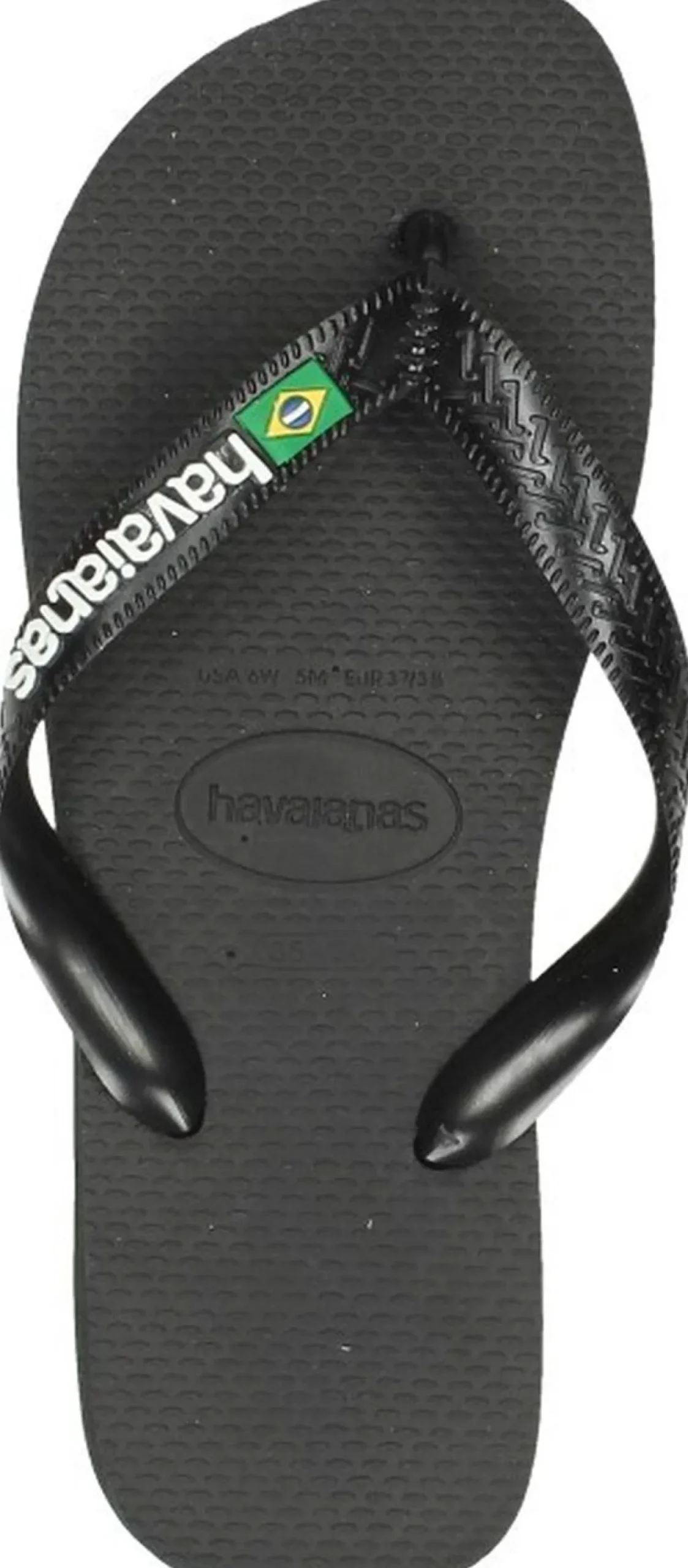 Havaianas Brasil Logo Zwart Fashion