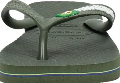 Havaianas Brasil Logo Groen Sale