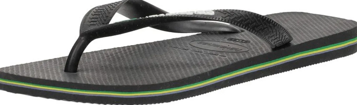 Havaianas Brasil Logo Zwart Online