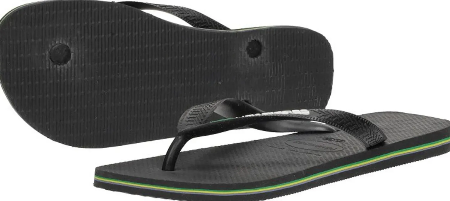 Havaianas Brasil Logo Zwart Online