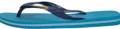 Havaianas Brasil Logo Licht blauw Sale