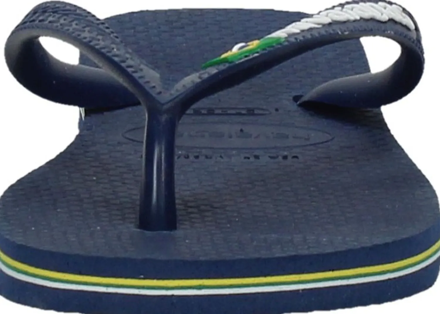 Havaianas Brasil Logo Blauw Hot
