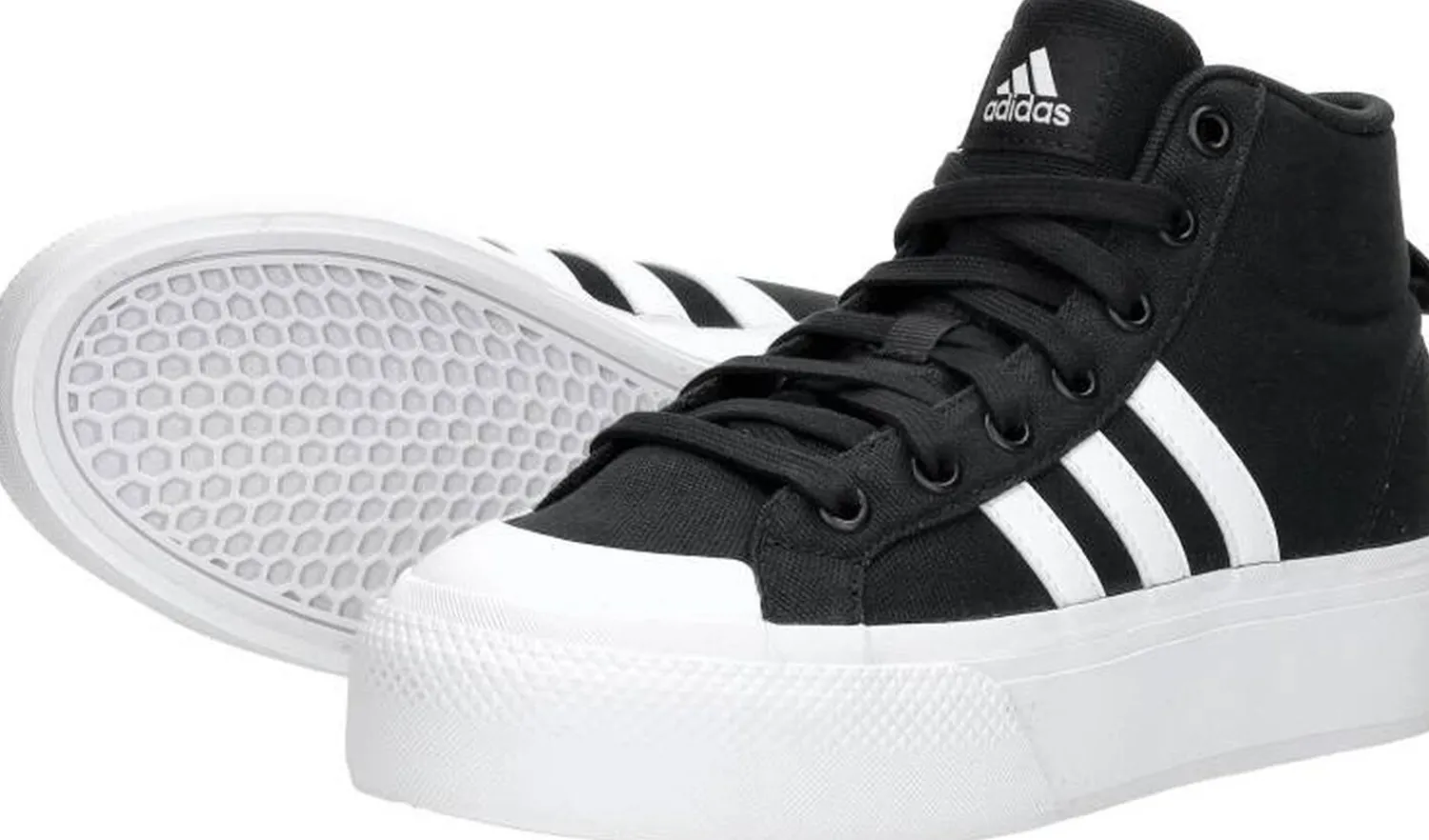 adidas Bravada 2.0 Mid Platform Zwart Sale