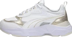 Puma Cassia Metallic Shine Wit New