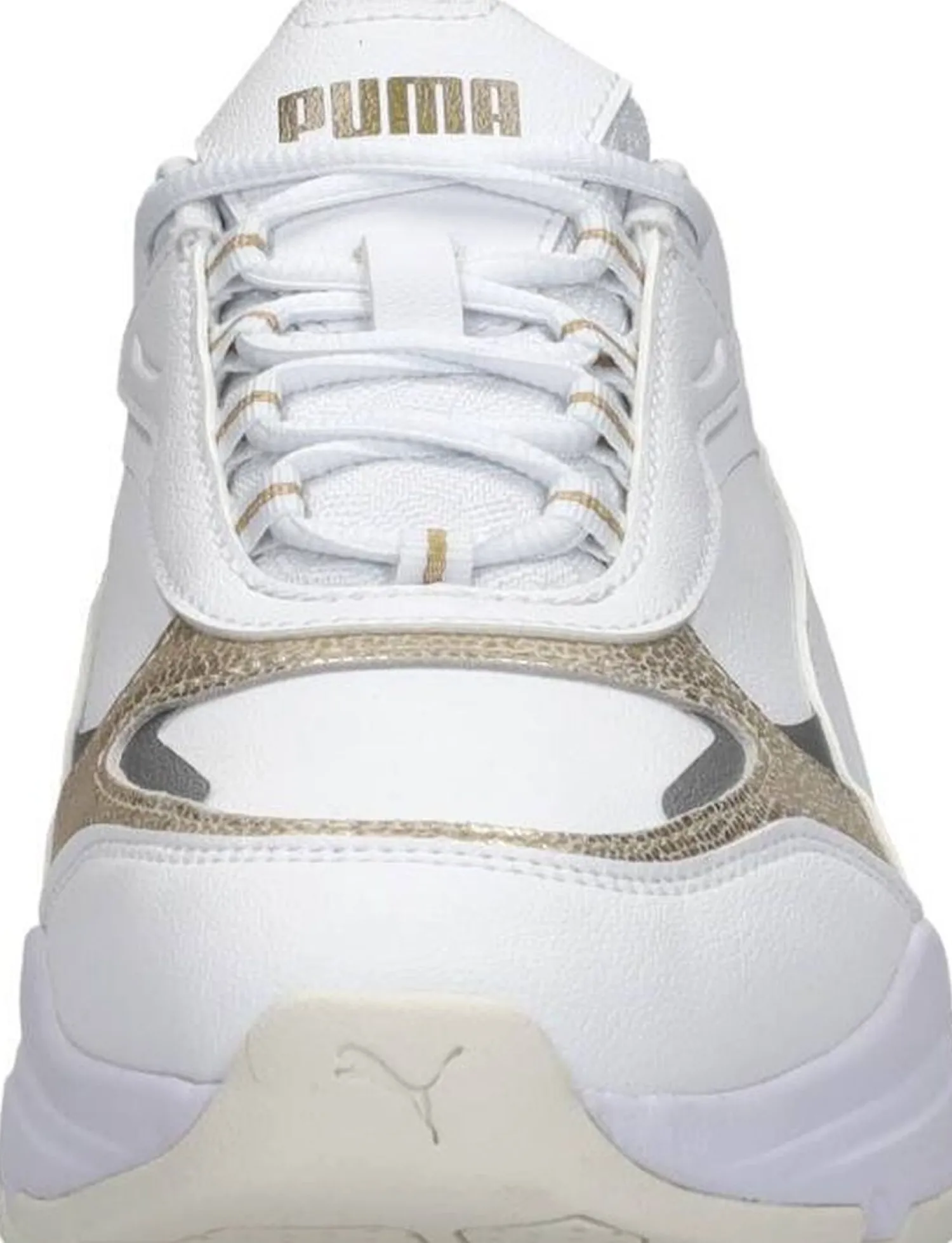 Puma Cassia Metallic Shine Wit New