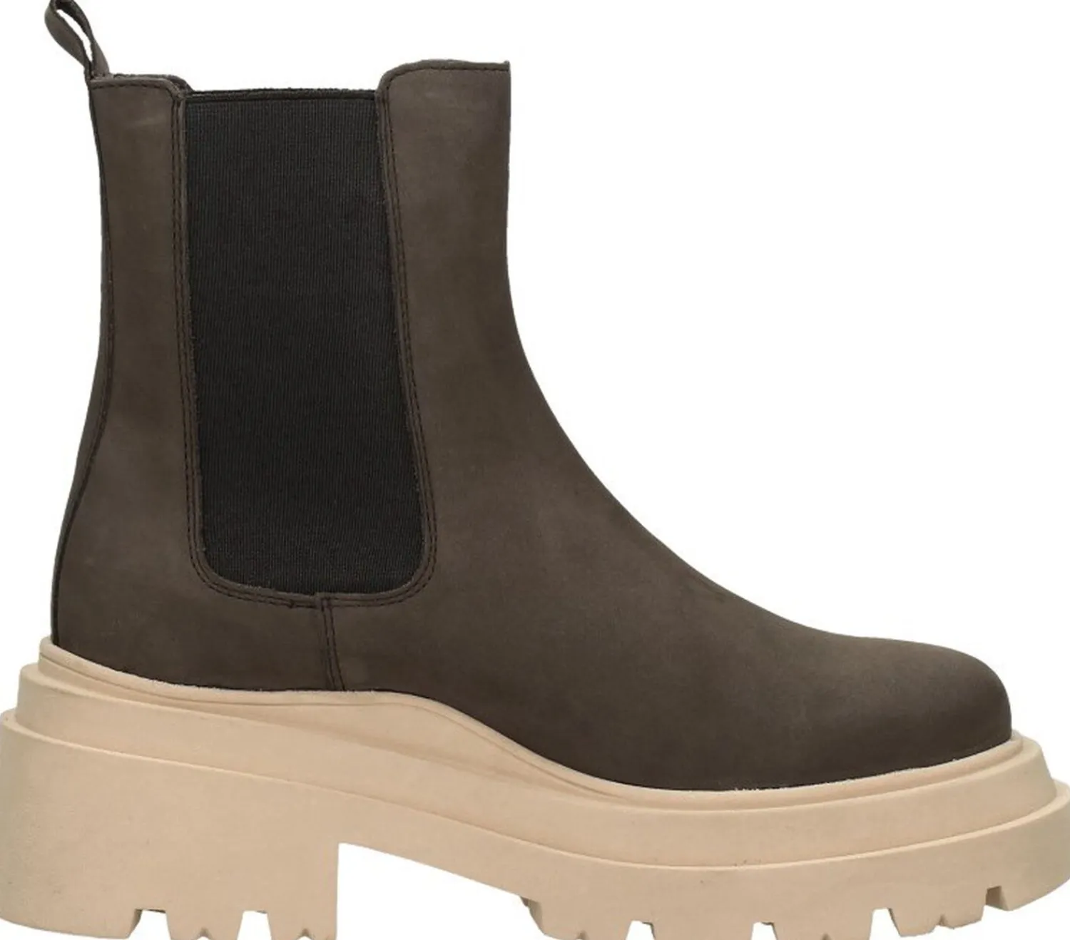 Ps. Poelman Chelsea boots Donkerbruin Clearance